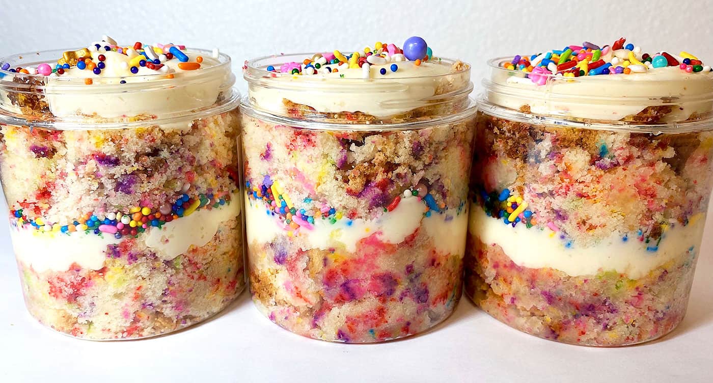 Funfetti Andie's Eats Custom Cake Bakery Westchester Cake Scrap